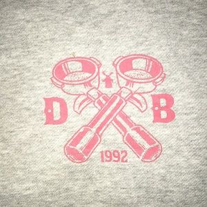 🖤Maroon/Grey Dutch bros hoodie!!!🖤